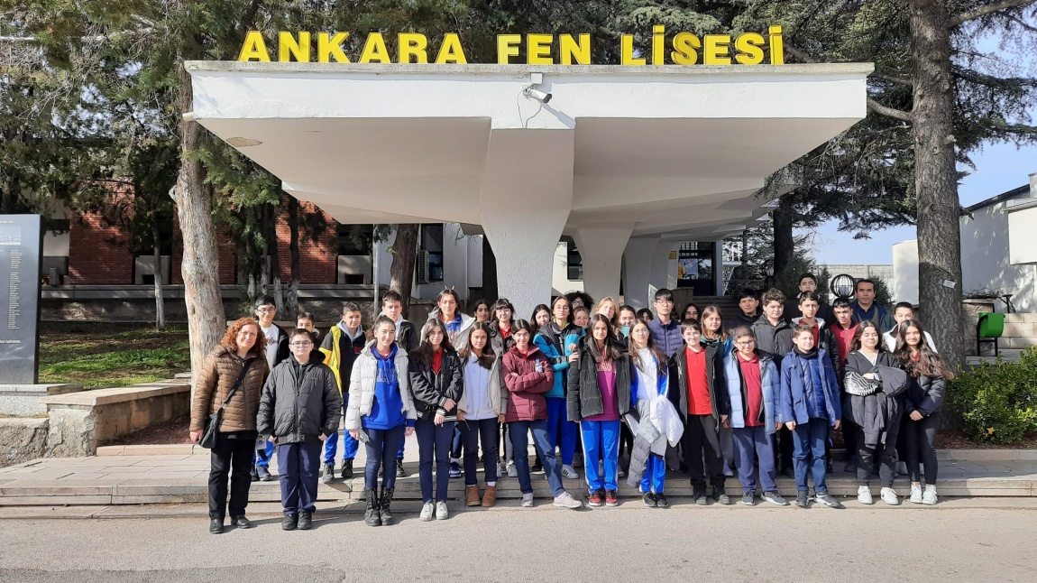 8. Sınıf öğrencilerimizle Ankara Fen Lisesine gezi düzenlendi!